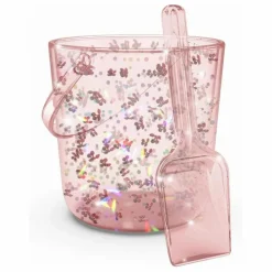 Konges Sløjd Jeux D'Extérieur*Seau et pelle de plage glitter Cherry |