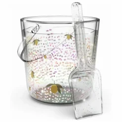 Hot Seau et pelle de plage glitter Lemon | Jeux D'Extérieur