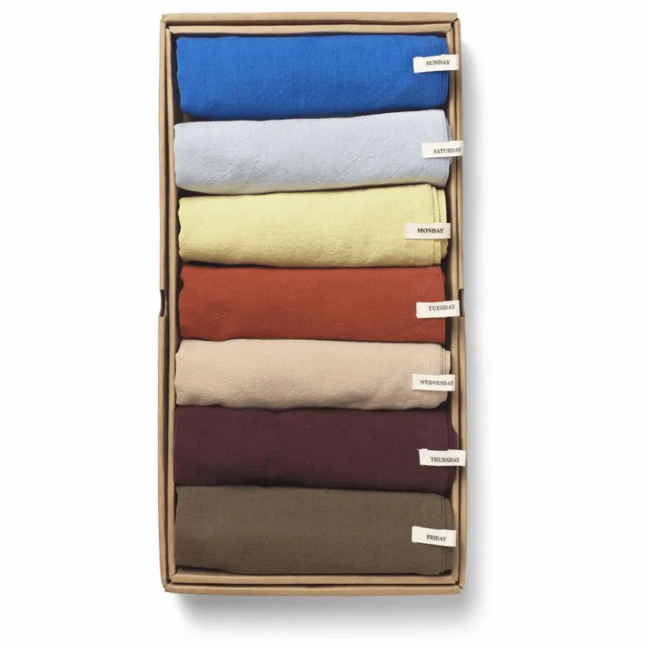 Semainier de torchons Day - Set de 7 Linge De Table|Art De La Table