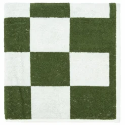 Hot Hay Serviette de bain Check | Matcha