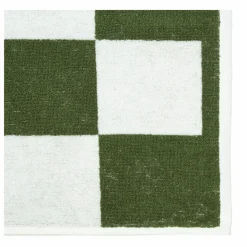 Hot Hay Serviette de bain Check | Matcha