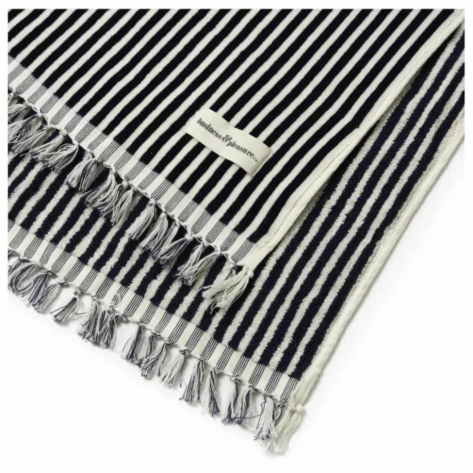 Sale Business & Pleasure Co. Serviette de plage | Bleu marine