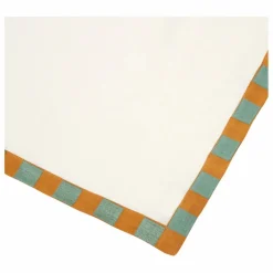 Tressé Linge De Table|Art De La Table*Serviette de table Damier en lin |