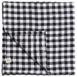 Gabrielle Paris Linge De Table|Art De La Table*Serviette de table en lin lavé vichy |