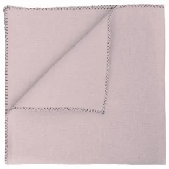 Best Haomy Serviette de table en métis Zilia | Rose poudré