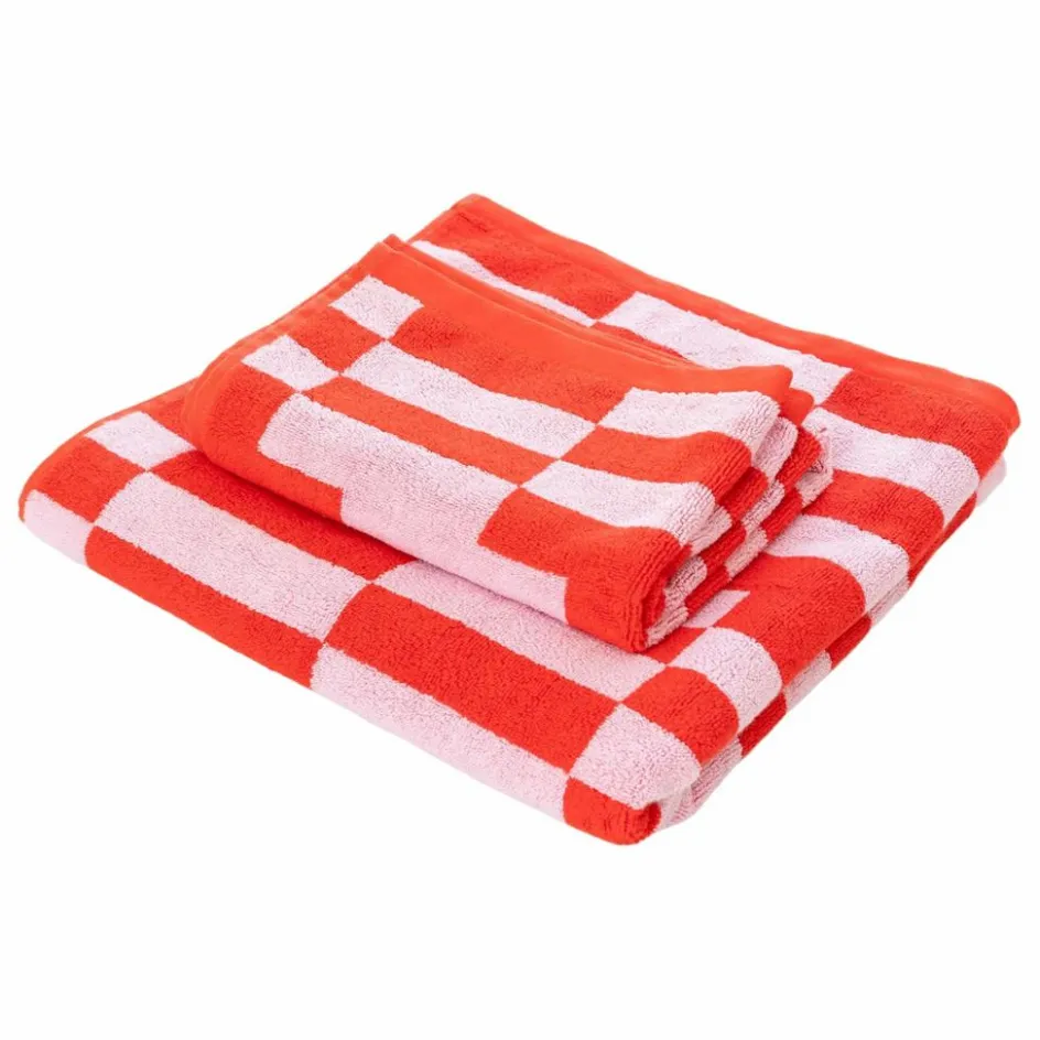 New Tarta Gelatina Serviette d'invité Poppy | Rouge