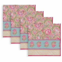 Serviettes de table Carlotta - Set de 4 | Enfant Vaisselle Enfant|Linge De Table