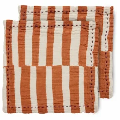 Serviettes de table en coton - Set de 2 | Linge De Table|Art De La Table