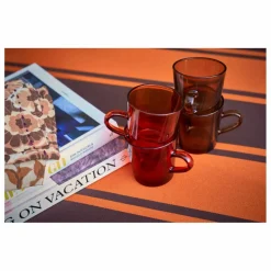 HKliving Serviettes de table en coton - Set de 2 || Linge De Table|Art De La Table