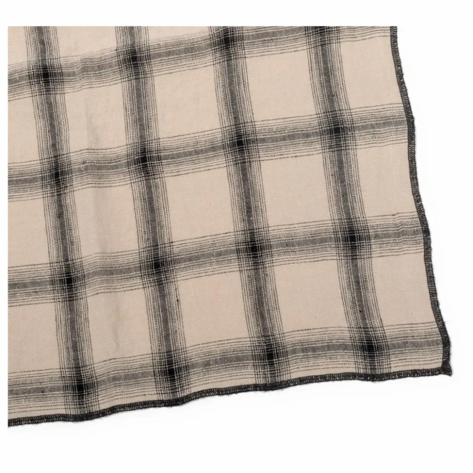 Le Monde Sauvage Linge De Table|Art De La Table*Serviettes de table Highlands en lin lavé - Set de 4 |