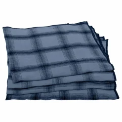 Le Monde Sauvage Linge De Table|Art De La Table*Serviettes de table Highlands en lin lavé - Set de 4 |