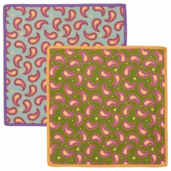 Anna + Nina Serviettes de table Paisley - Set de 2| Linge De Table|Art De La Table