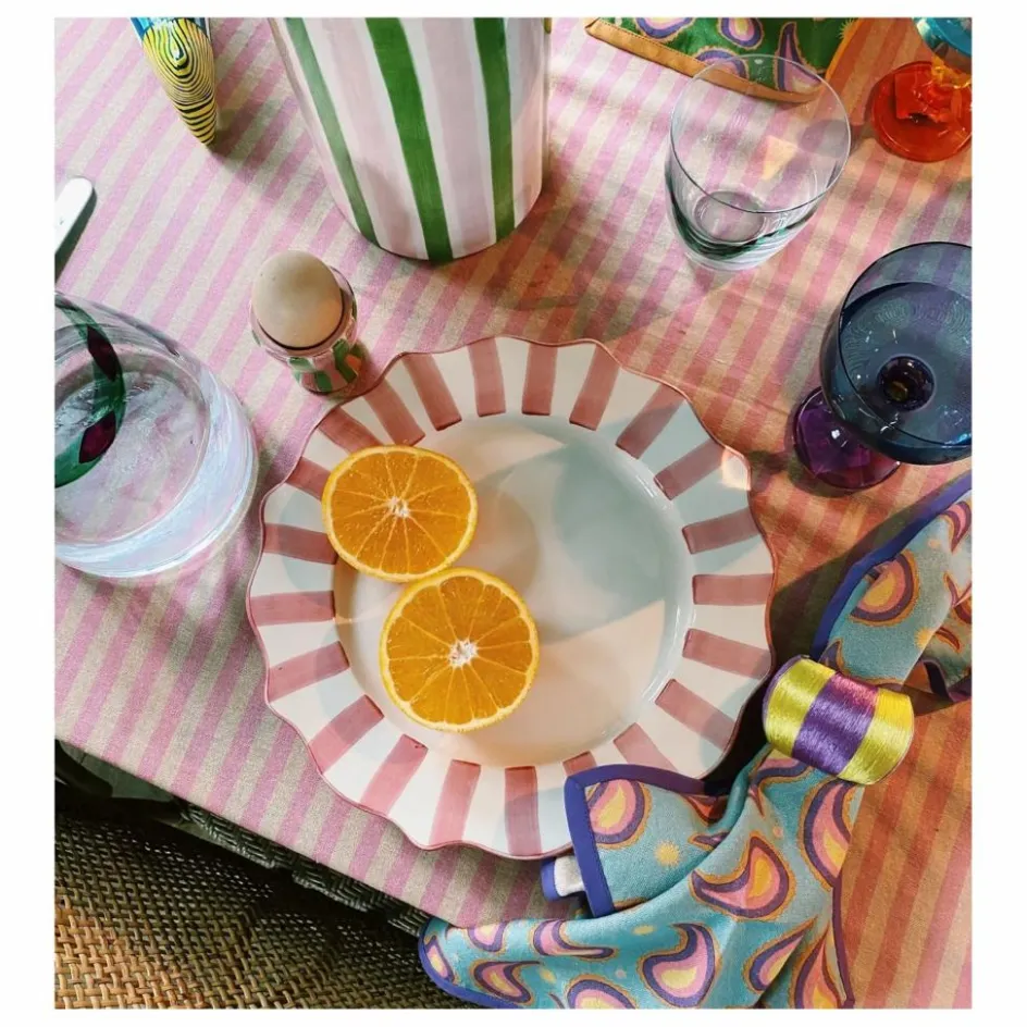 Anna + Nina Serviettes de table Paisley - Set de 2| Linge De Table|Art De La Table