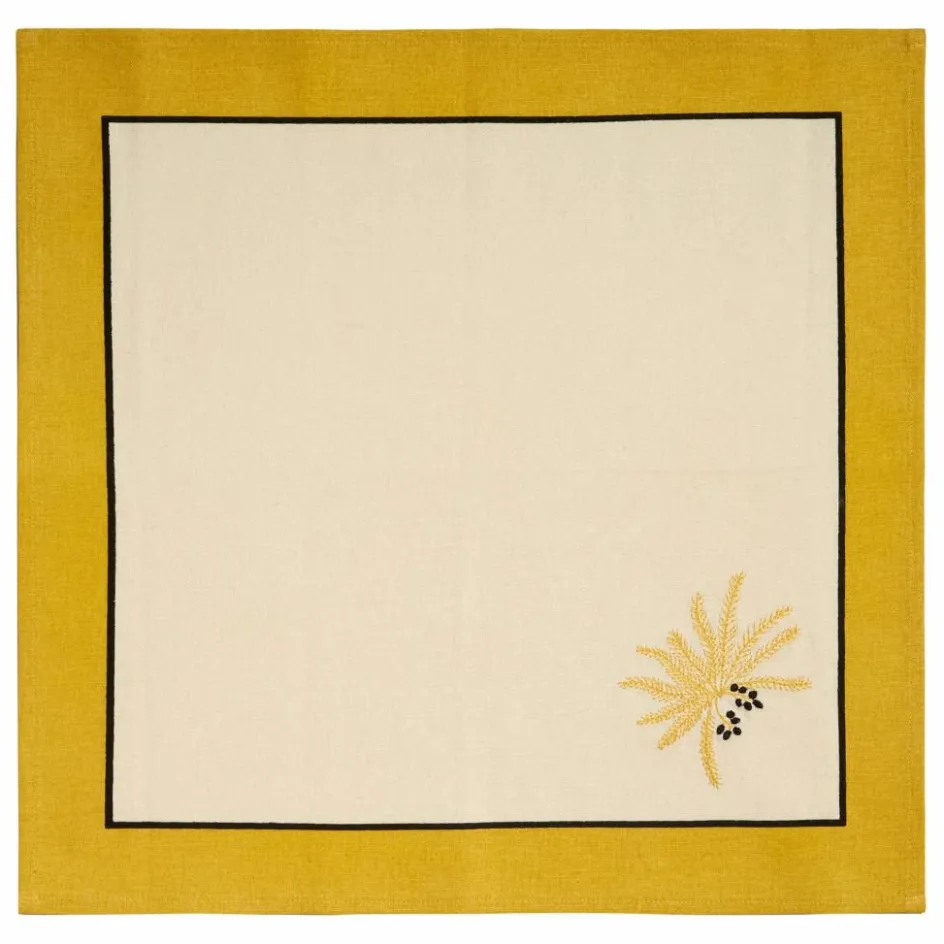 Maison Sarah Lavoine Serviettes de table Phoenix - Set de 2 | Terracotta
