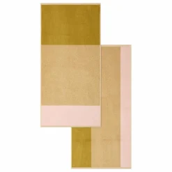 Suite 702 Serviettes de toilette, Lex Pott - Set de 2 | Olive