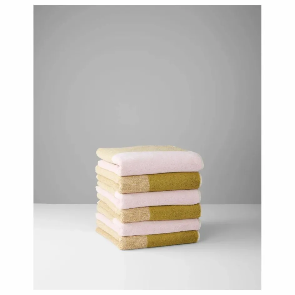 Suite 702 Serviettes de toilette, Lex Pott - Set de 2 | Olive
