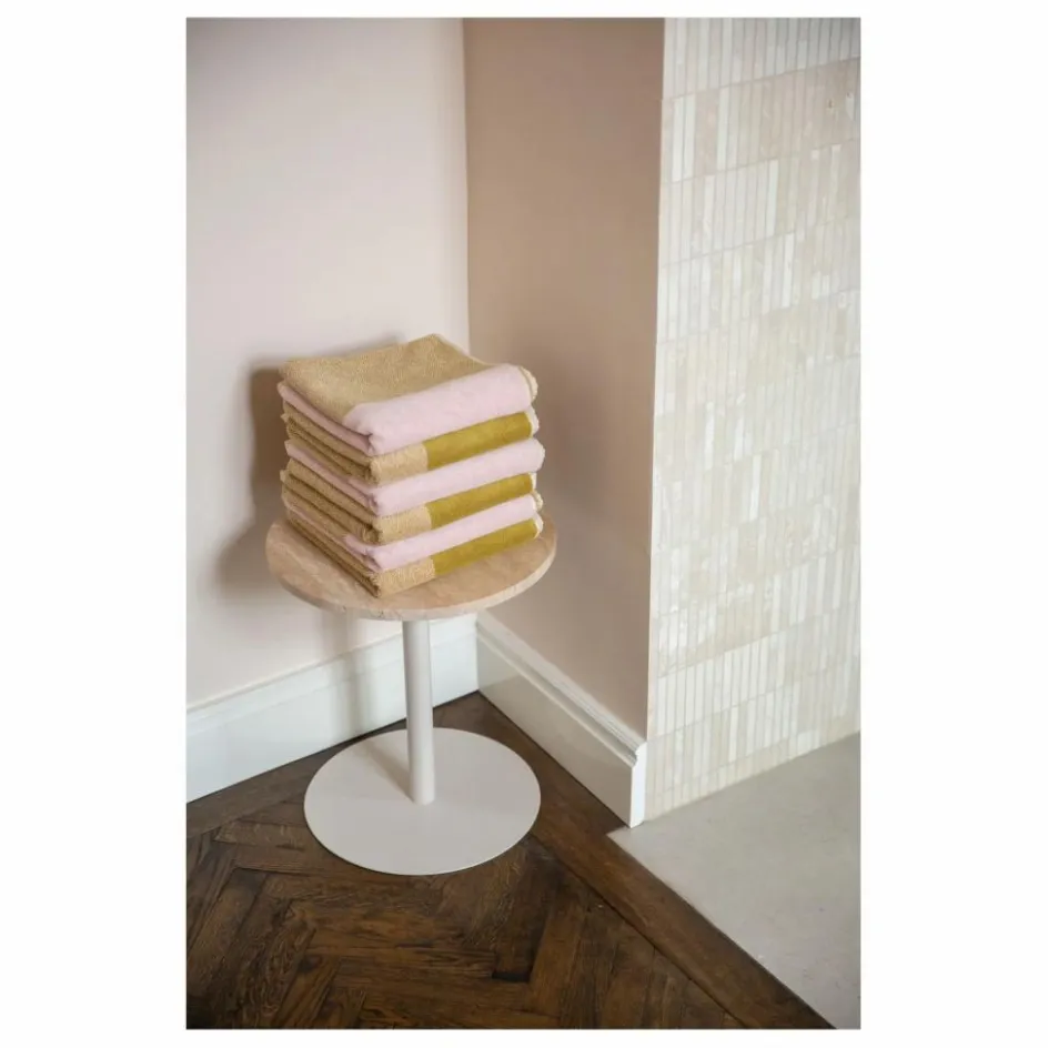Suite 702 Serviettes de toilette, Lex Pott - Set de 2 | Olive