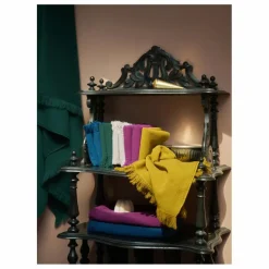 Discount La cerise sur le gâteau Serviettes d'invité - Set de 2 | Bleu canard