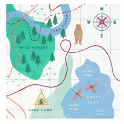 Enfant Meri Meri Décoration De Fête*Serviettes en papier Camping Adventure