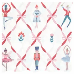 Enfant Meri Meri Décoration De Fête*Serviettes en papier Casse Noisette - Lot de 16