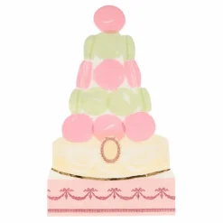 Meri Meri Serviettes en papier Pyramide de macarons - Set de 8|Enfant Décoration De Fête