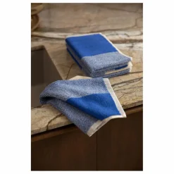 Hot Suite 702 Serviettes invité, Lex Pott - Set de 2 | Bleu