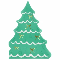 Meri Meri Serviettes Sapin de Noël - Lot de 16|Enfant Décoration De Fête