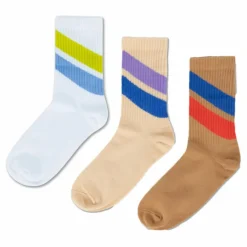 Repose AMS Set 3 Paires Chaussettes Rayure ||Enfant Nuit, Sous-Vêtements|Nuit, Sous-Vêtements