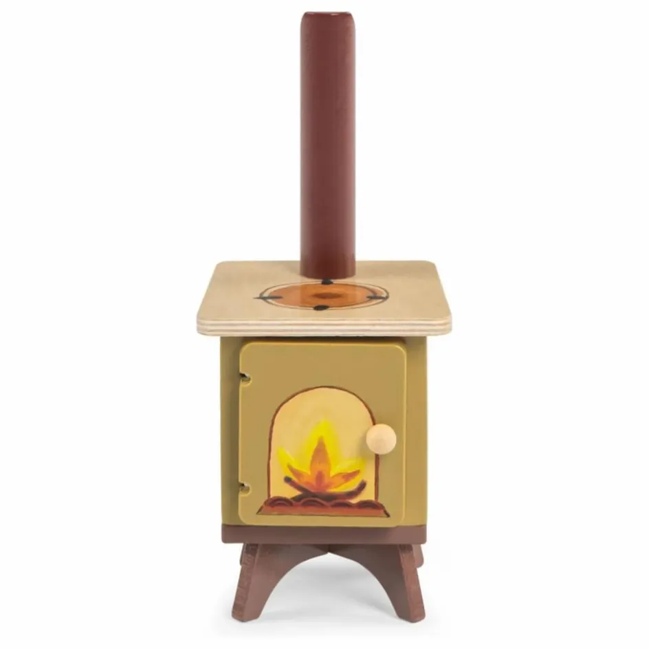 Set au coin du feu Les Minouchkas Maisons De Poupées