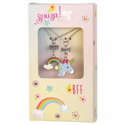 Clearance Set cadeau BFF - Colliers Licornes Enfant Bijoux, Montres|Accessoires De Mode