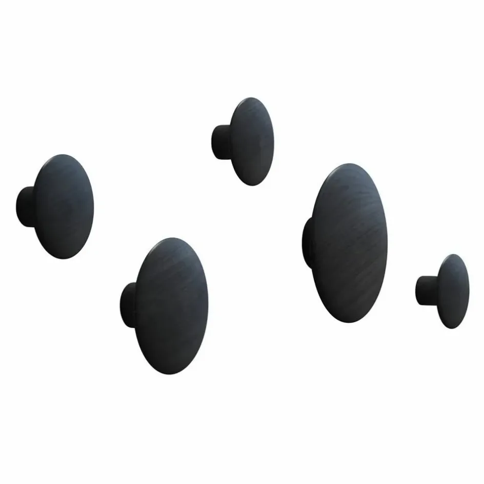 Muuto Set de 5 patères Dots| Petits Rangements