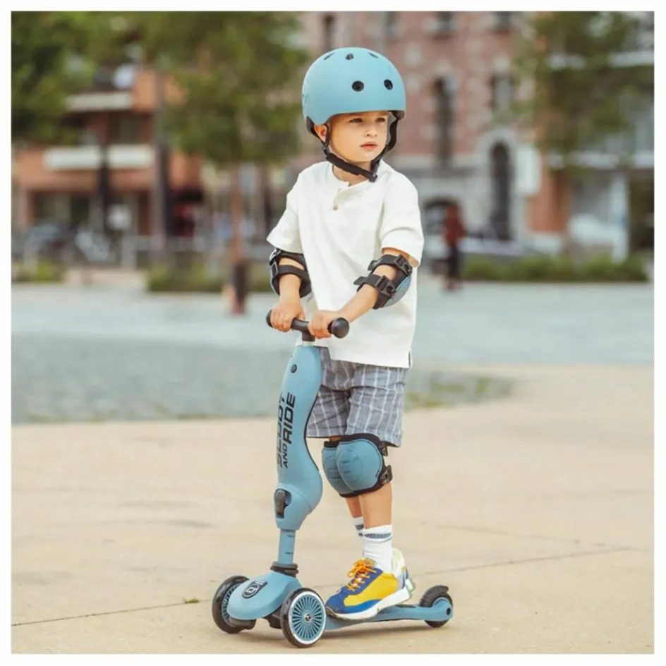 Scoot & Ride Set de protections | Bleu ciel