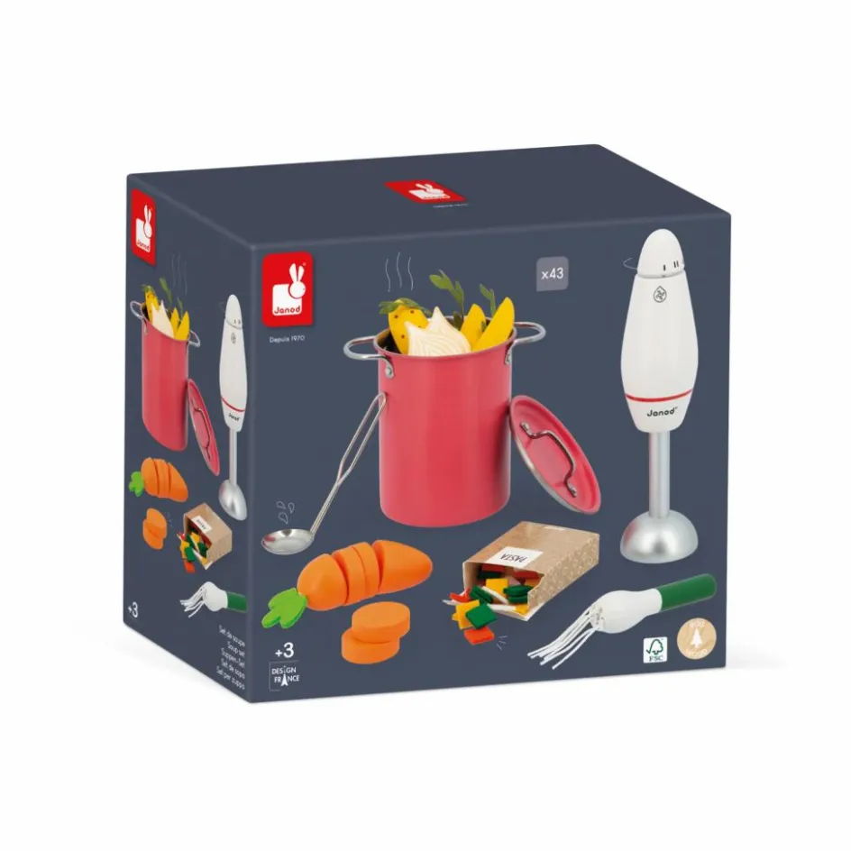 Janod Set De Soupe| Cuisines, Marchandes