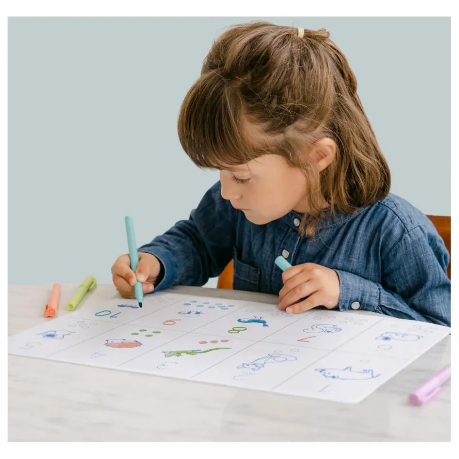 New Superpetit Set de table à colorier Nombres Multicolore