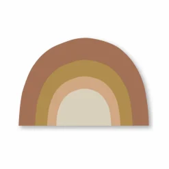 Hot Set de table Arc-en-ciel en silicone Enfant Vaisselle Enfant