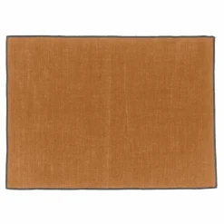 Haomy Set de table Borgo en lin enduit || Linge De Table|Art De La Table