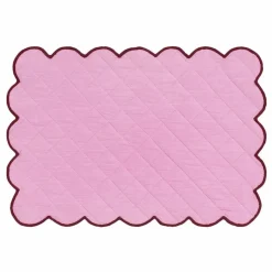 Anna + Nina Linge De Table|Art De La Table*Set de table Cotton candy Scalloped |
