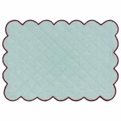 Anna + Nina Set de table Frosty Scalloped || Linge De Table|Art De La Table