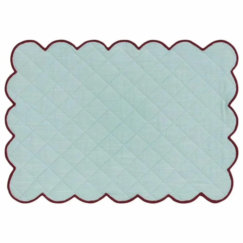 Anna + Nina Set de table Frosty Scalloped || Linge De Table|Art De La Table