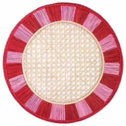 Discount Coro Cora Set de table Twist | Rouge