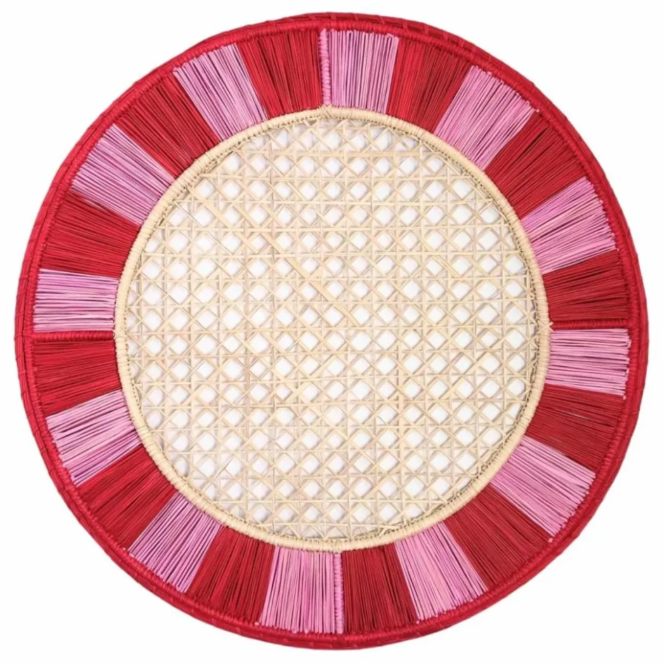 Discount Coro Cora Set de table Twist | Rouge