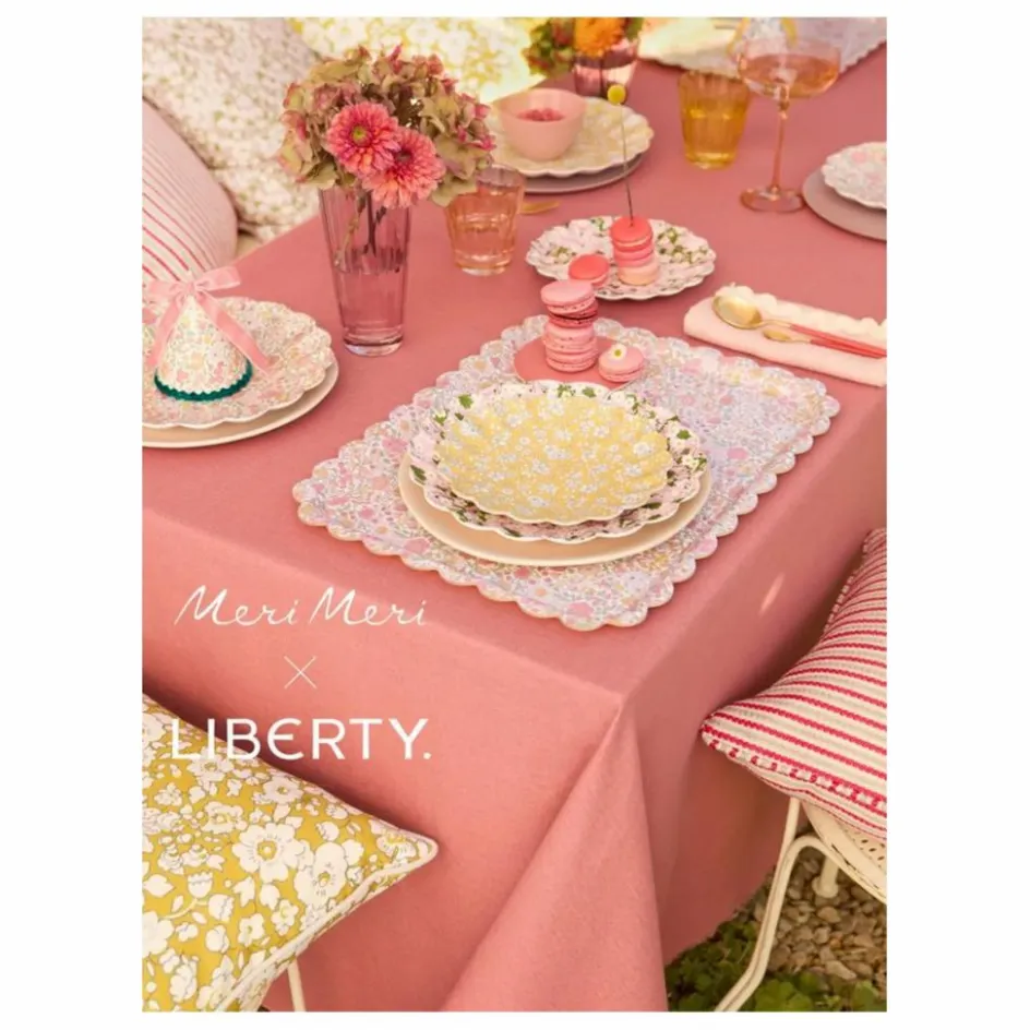Meri Meri Set de table Wharfedale - x Liberty|Enfant Vaisselle Enfant|Linge De Table