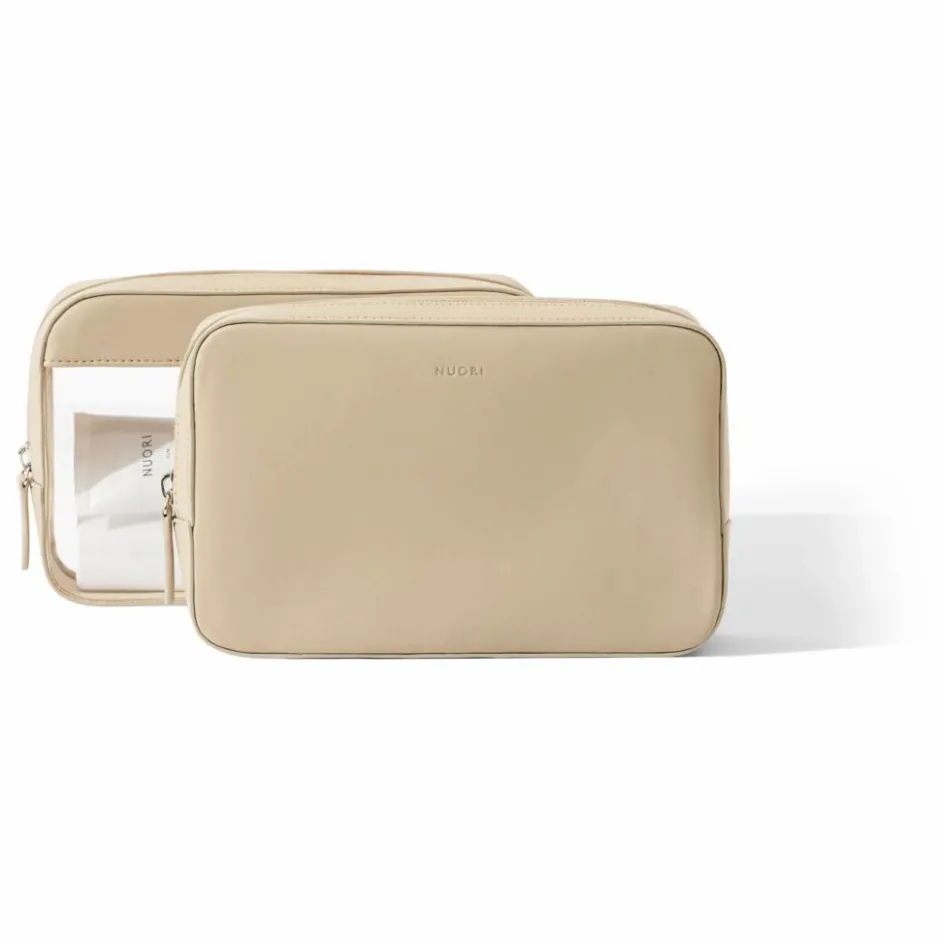 Outlet Nuori Set de trousses de toilette Sideway | Nude