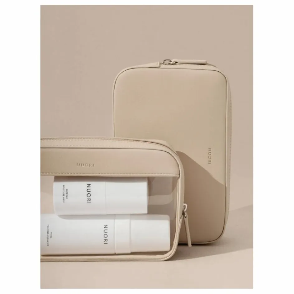 Outlet Nuori Set de trousses de toilette Sideway | Nude