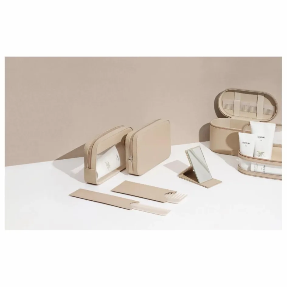 Outlet Nuori Set de trousses de toilette Sideway | Nude