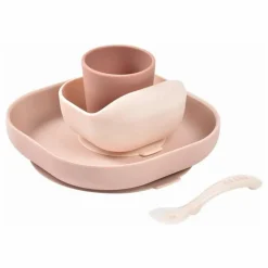 Béaba Premiers Repas|Puériculture*Set vaisselle silicone 4 pièces |