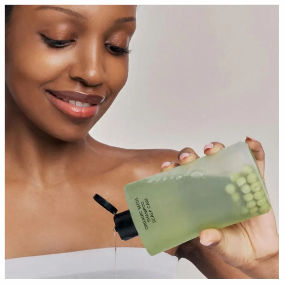 Femme WHAMISA Soins Des Cheveux*Shampoing soin du cuir chevelu aux petits pois bio fermentés - 450ml