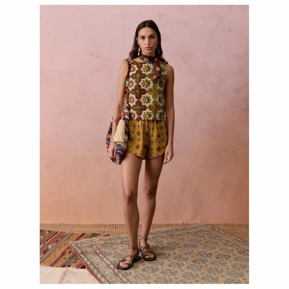 Clearance Short Alhambra Lin | Femme Jupes, Shorts