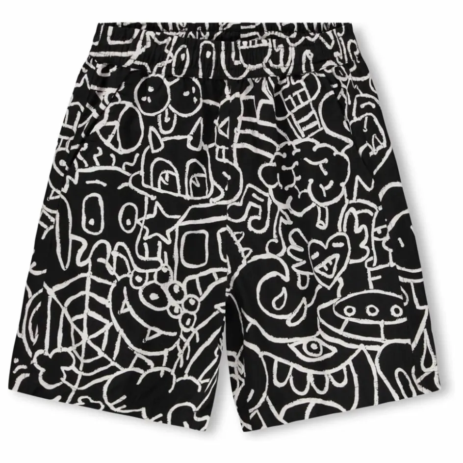 Molo Short Avart Doodles Coton Bio ||Enfant Shorts, Bermudas|Shorts, Bermudas