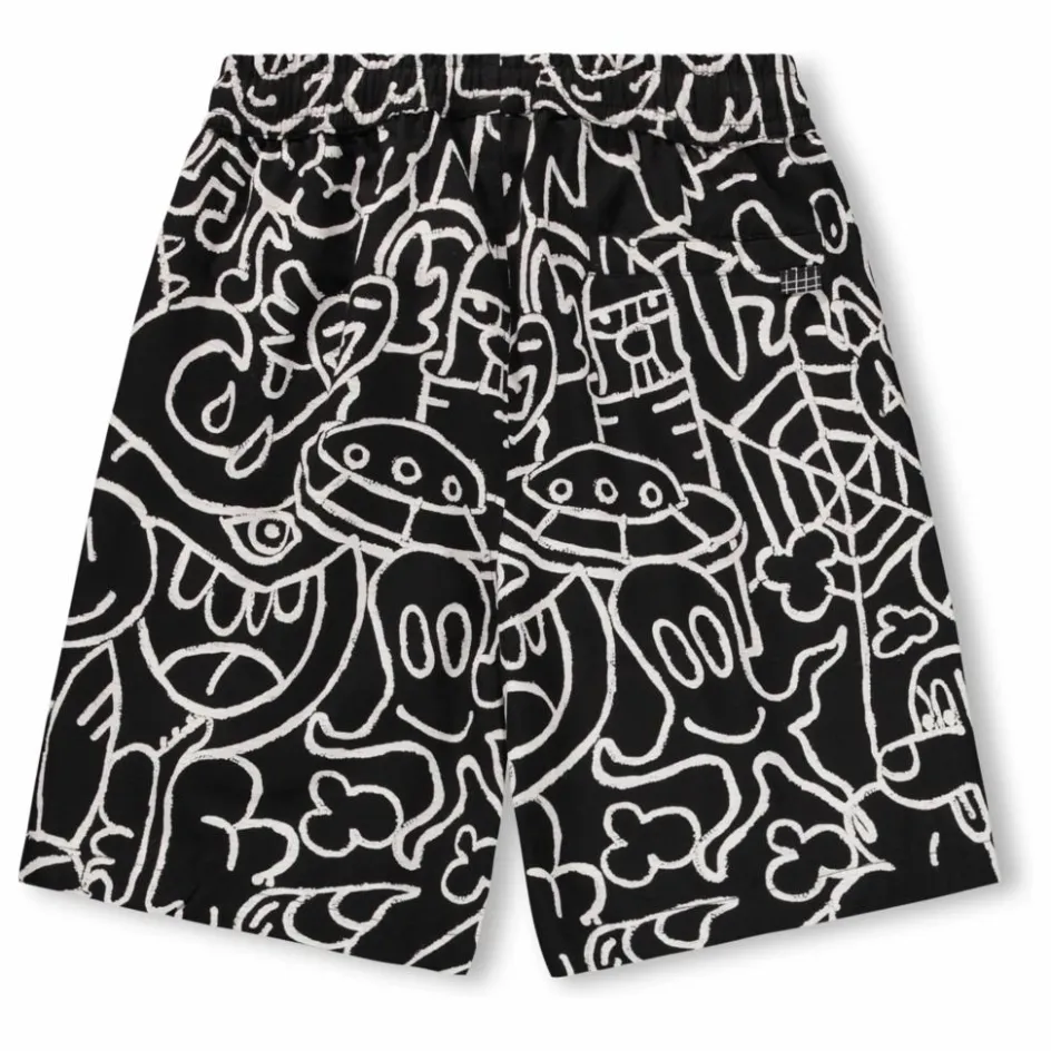 Molo Short Avart Doodles Coton Bio ||Enfant Shorts, Bermudas|Shorts, Bermudas